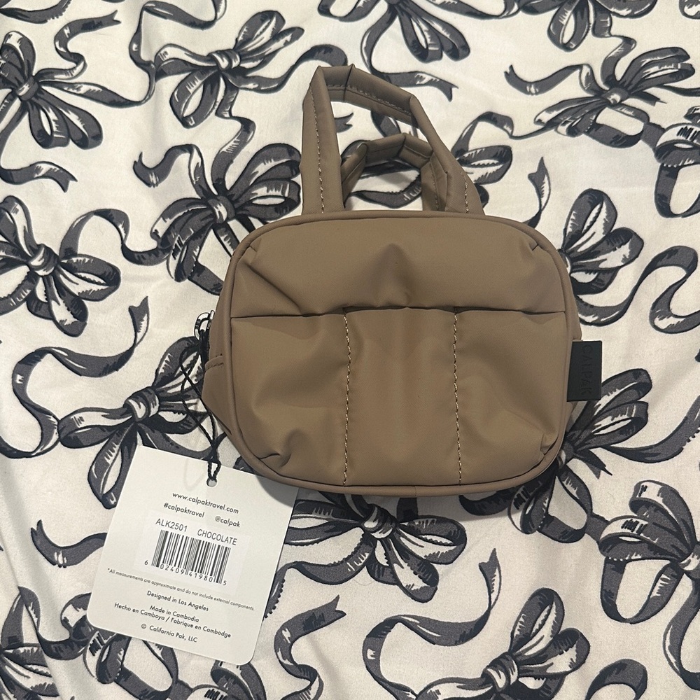 NEW Calpak Mini Bag in Chocolate Brown